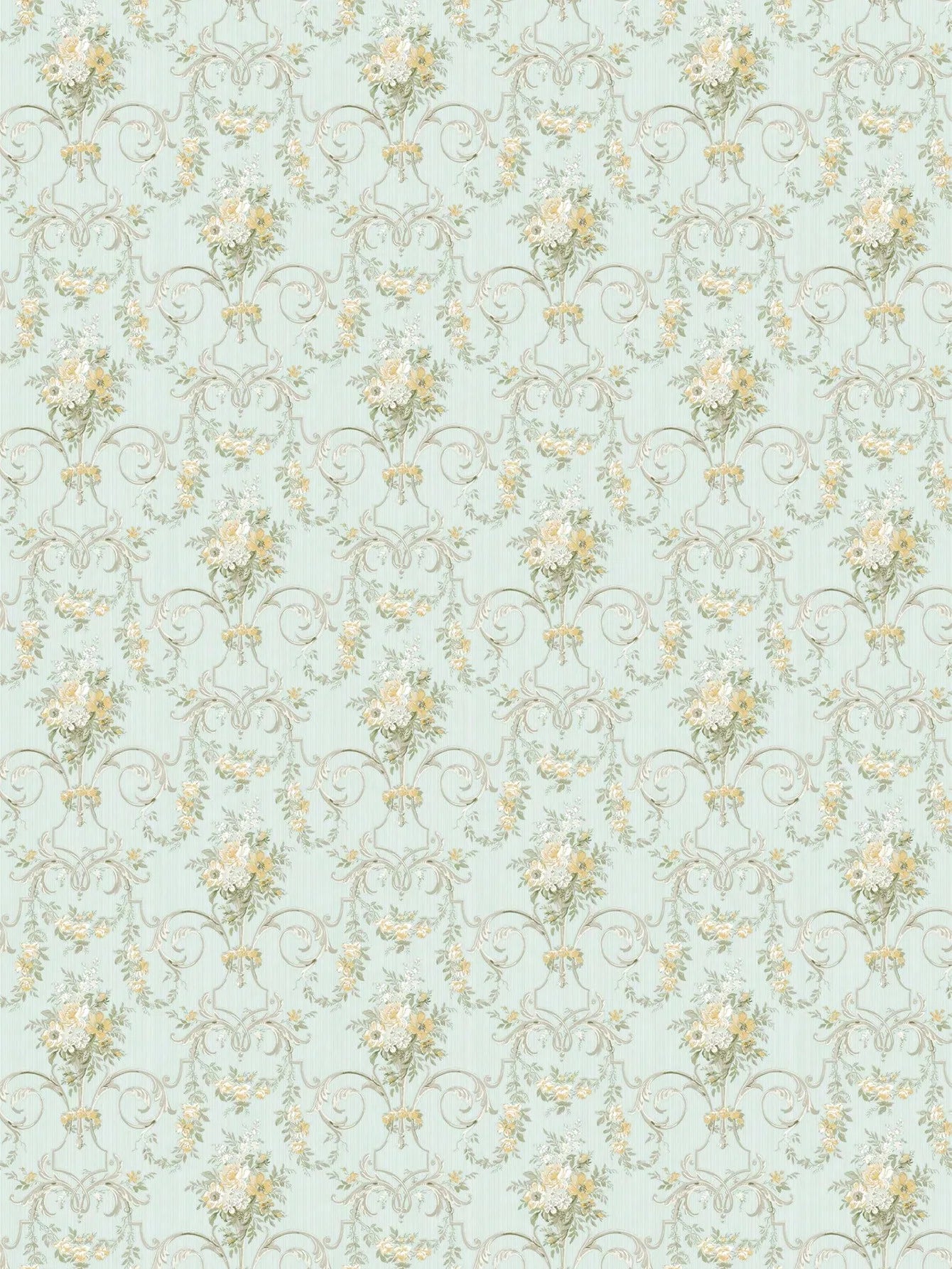1 Sheet Miniature Dollhouse Wallpaper Self-Adhesive Fit 1:6-1:12 Scale Festive & Collection Scenes Exquisite Patterns