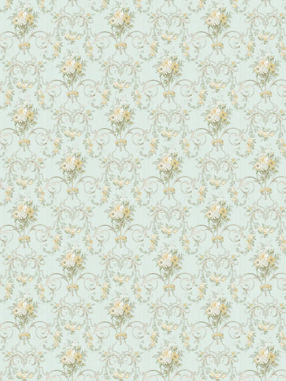 1 Sheet Miniature Dollhouse Wallpaper Self-Adhesive Fit 1:6-1:12 Scale Festive & Collection Scenes Exquisite Patterns