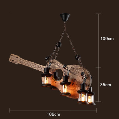 Rustic Lamp Coffee Bedroom Dining room Industrial Decor loft chandeliers Solid Retro Wood lamp suspension luminaire industrial