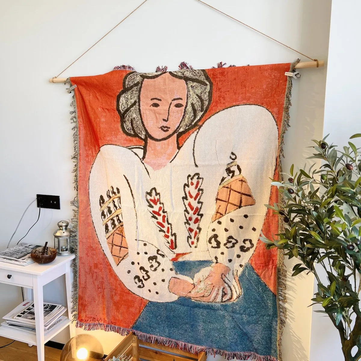 Henri Matisse French Artist Tapestry Blanket Sofa Throw Casual Bed Decor Leisure Rug - Soft Cozy Decorative Home Accessories
