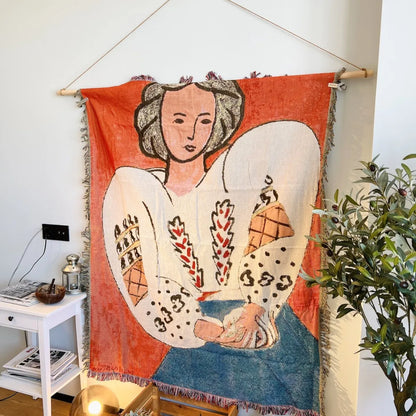 Henri Matisse French Artist Tapestry Blanket Sofa Throw Casual Bed Decor Leisure Rug - Soft Cozy Decorative Home Accessories