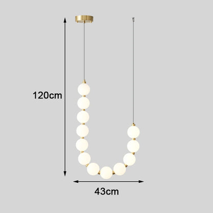 Nordic home decoration, stair chandelier, living room and dining room Pendant lights, ceiling light, indoor lighting