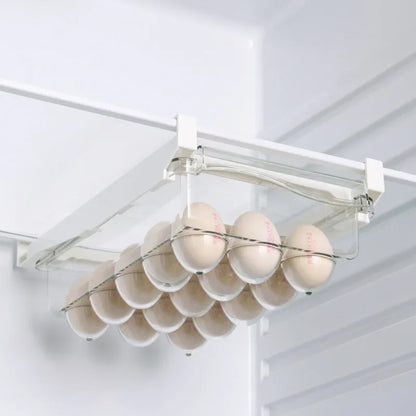 Fridge Organizer Fruit Egg Refrigerator Storage Rack Under-shelf Refrigerator Drawer Box Fresh keeping Kitchen Organizer