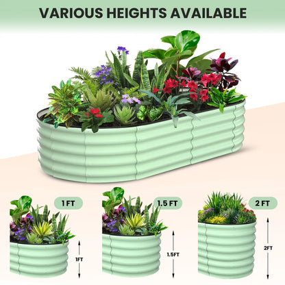 Galvanized Raised Garden Beds