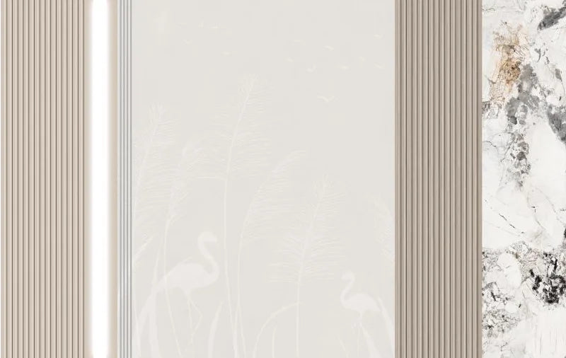 Beibehang Customized Papel De Parede Modern New Wood Fence Abstract Marble Bedroom Living Room Tooling Background Wallpaper