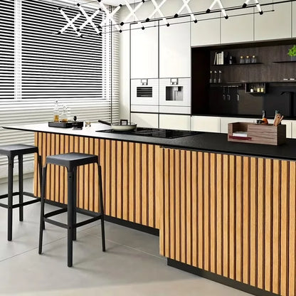 3M Thick Brown Grid Peel and Stick Wallpaper Faux Plaid Design Waterproof and Moisture-Proof Ideal for Walls Ceilings Home Decor