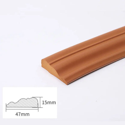 5M Wall Sticker Self Adhesive Skirting Border Waterproof Wallpaper Decor DIY TV Background Wall Decoration Bar Ceiling Line