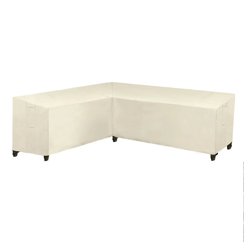 420D HEAVY DUTY Outdoor Garden Furniture V-Shaped Cover for Sofa Table Patio Waterproof Wind-Proof Anti-UV Against Rain Snow
