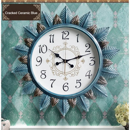 American Style Wall Clock Living Room Home Decor Creative Clock Modern Minimalist Wall Clock