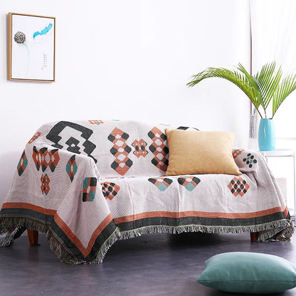 Bohemian Plaid cotton Blanket for Sofa bed Decoration Blankets Camping Picnic Blanket Sofa cover throw Blanket bedspread Decor