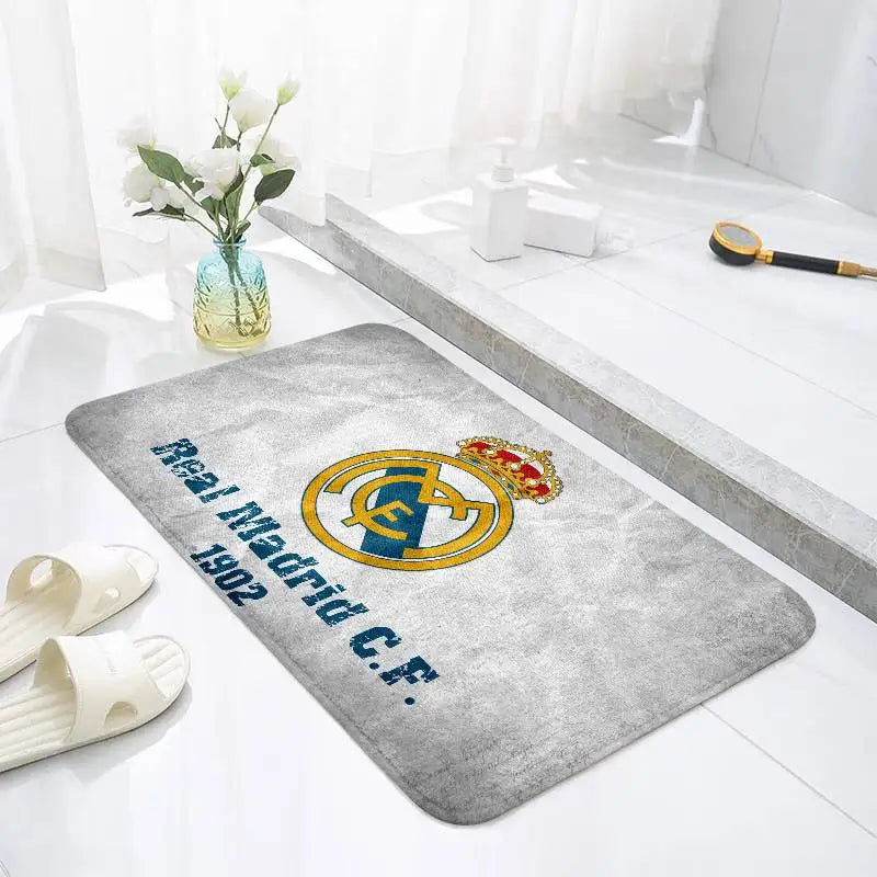 Football R-RMCF Floor Mats Home Laundry Rug Carpet For Living Room Decor Lounge Area Anti-slip Foot Mat Entrance Doormat