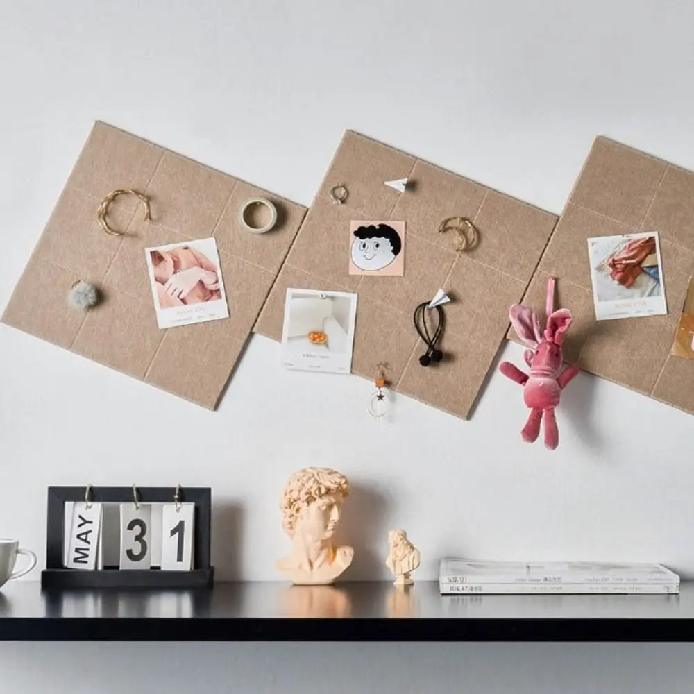 Soundproof panel Photo Background Board Background Wall Painting Works Felt Display Board Pictures Message Felt Pin Board Walls