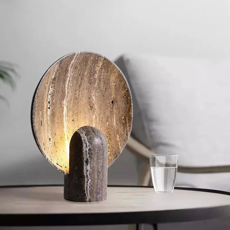 ins creative living room Japanese-style Guesthouse minimalist Nordic bedroom home decor LED modern resin table lamp