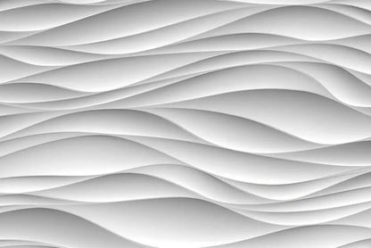 Customize wallpaper any size modern three-dimensional luxury white wave art photo painting living room background wall wallpaper