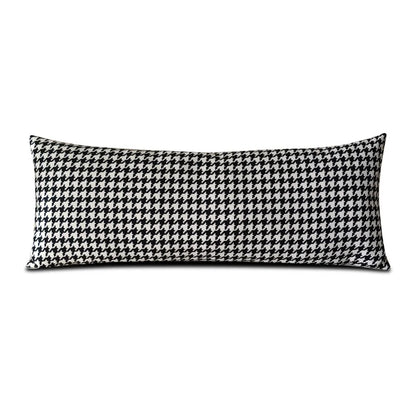 Rectangular Decorative Throw Pillow Cover 30*70cm/35*90cm Solid Color  Velvet Waist Pillowcase Bedside Cushion Cover of Bedroom