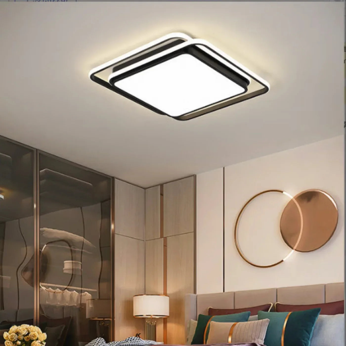 Living Room LED Ceiling Lamp Modern Simple Bedroom Room Dining Light Nordic Lustre Home Decor Interior Lighting Kids Chandelier