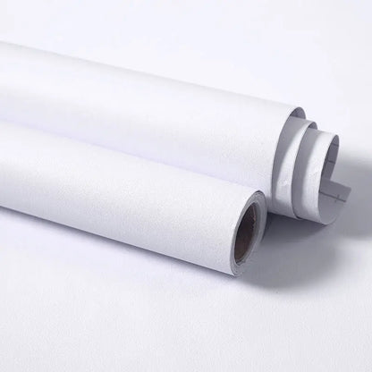 Matte Solid Color Wallpaper Dirt Resistant Waterproof Moisture Proof Wallpaper Renovation Furnitures Wall Stickers Home Decor