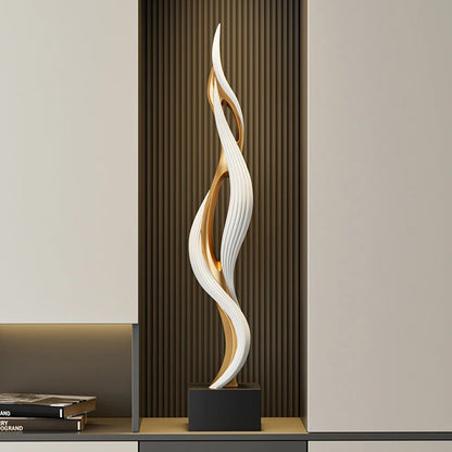 Creative Feng Shui Sculpture Living Room Table Wine Rack Decoration Statue Resin Crafts Housewarming Gift Modern Home Decor