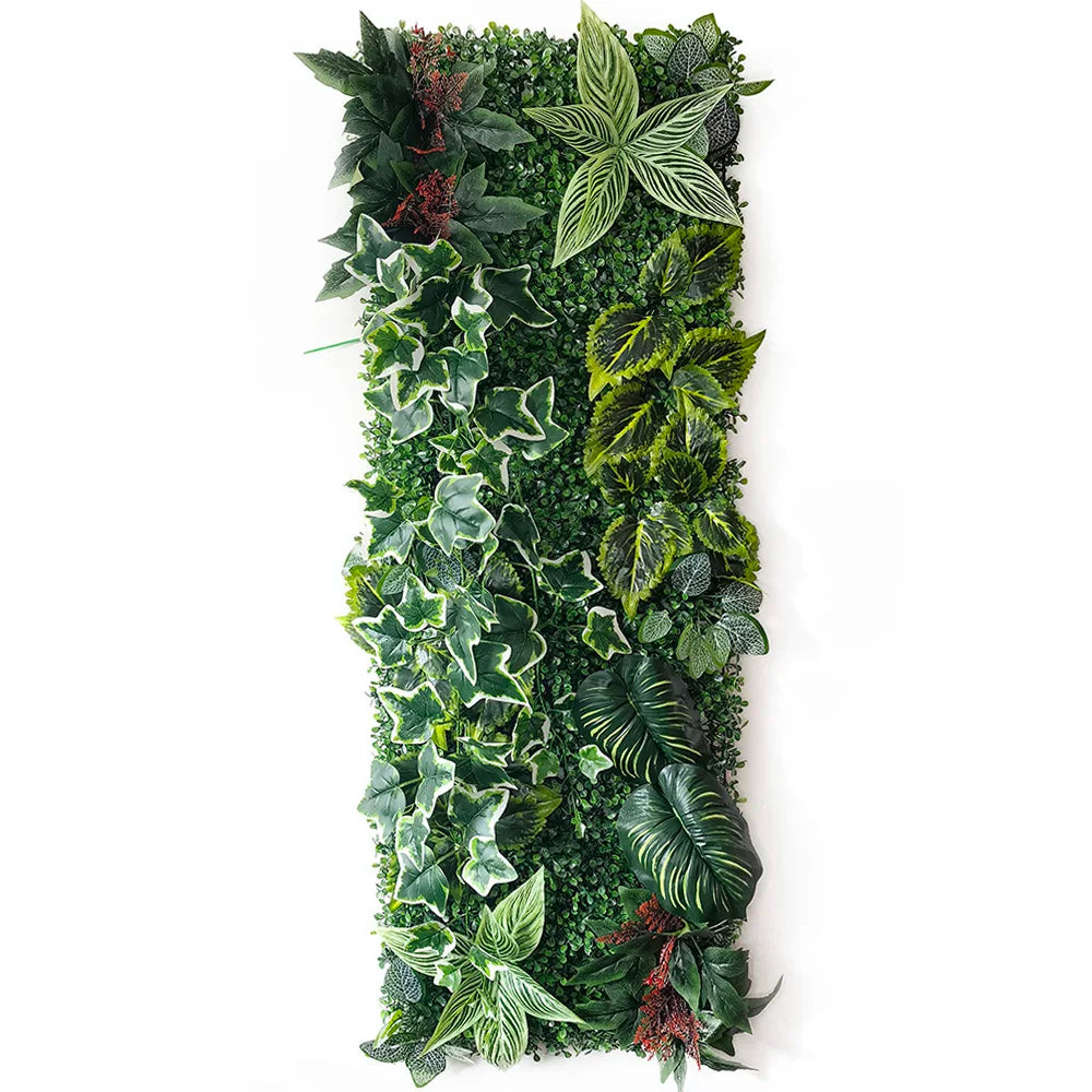 HUA TIAN 40*120CM Artificial Plant Turf Grass Moss Subtropical Plant Decoration Home Fake Wall Panel Lawn Garden Decoration