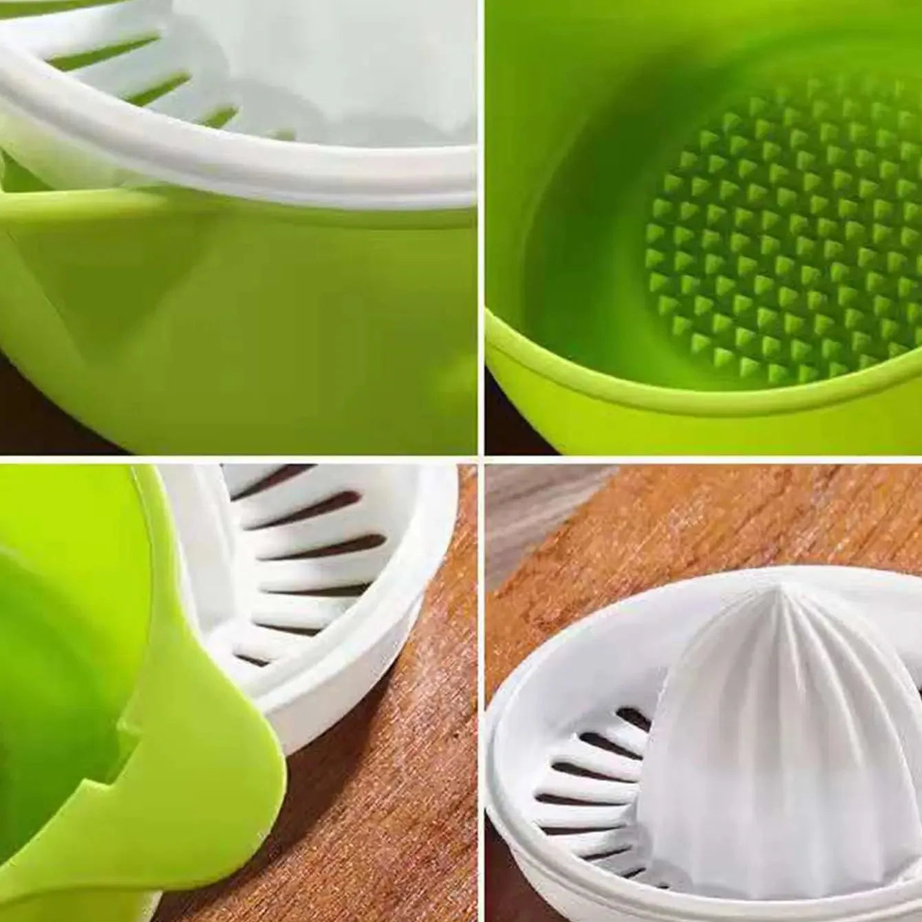 Mini Manual Juicer Fruit Juicer Machine Kitchen Accessories Manual Portable Citrus Juicer Kitchen Tools Plasticr-Color Random ﻿