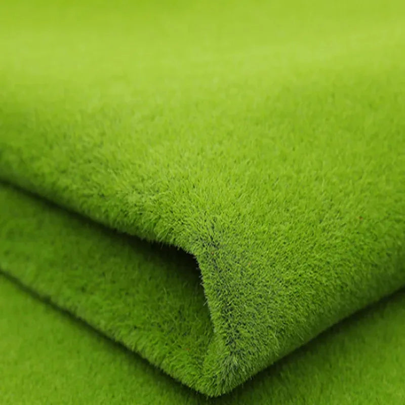 50X50cm Artificial Grass Rug Fake Moss Lawn Garden Landscape Turf Roll Festival Wedding Decoration  Mat Carpet