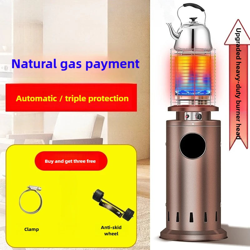 Commercial Gas Heater Outdoor LPG Heating Furnace for Home Natural Gas Fire Boiling Water Stove
