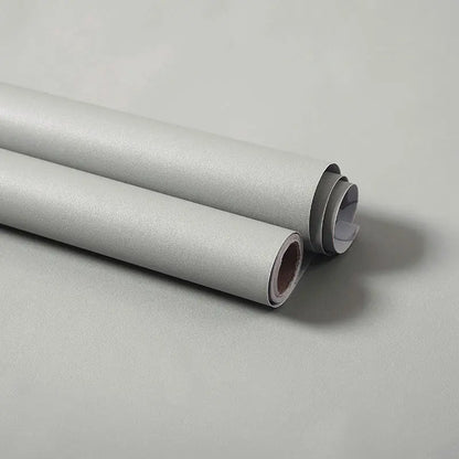 Waterpoof Matte Wallpaper White Grey Black Vinyl Self-Adhesive Stickers for Wall Furniture Livingroom Contact Paper Home Decor