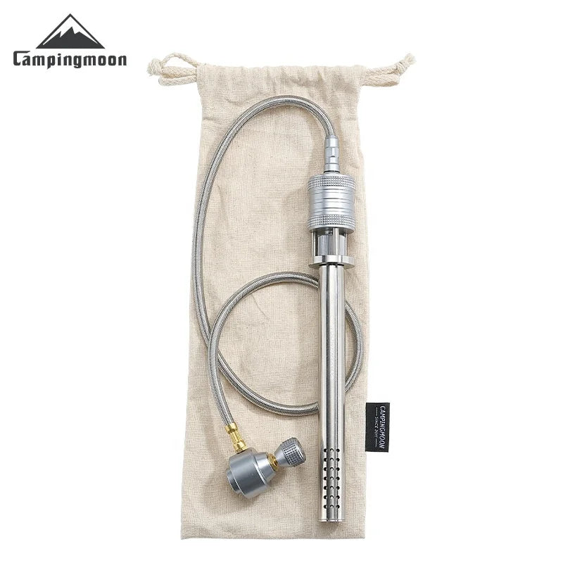 Outdoor Flame Gun Heating Gas Torch BBQ Grill Fire Starter Gas Igniter Isobutane Fire Gun Burner Camping Retractable Fire Torch