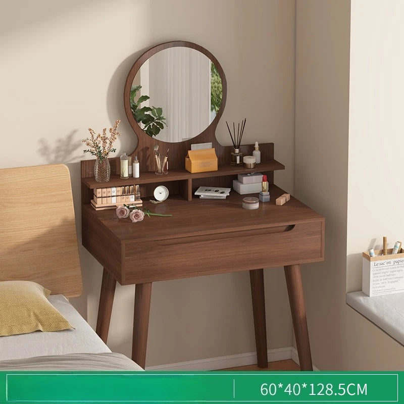 Dresser girl bedroom Internet celebrity dressing table small apartment bedroom modern light luxury storage cabinet integrated