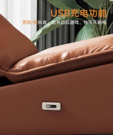 Designer Reading Living Room Sofa Leather Wall Luxury Bed Living Room Sofa Modern Waterproof Sofy Do Salonu Home Furniture