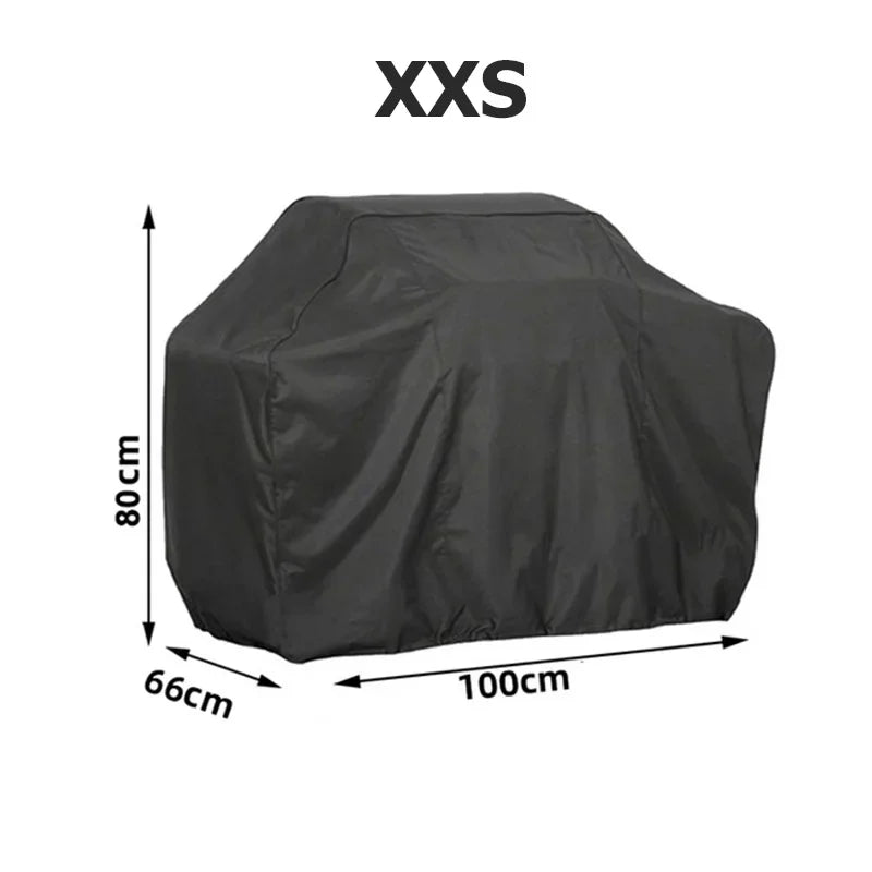 BBQ Grill Barbeque Cover  Anti-Dust Waterproof Weber Heavy Duty Charbroil BBQ Cover Outdoor Rain Protective Barbecue Cover