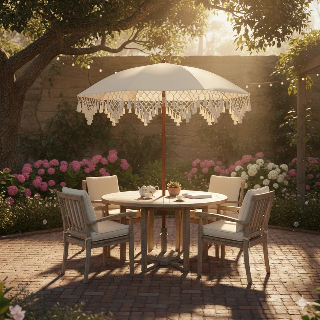 Outdoor Courtyard Sunshade Umbrella with Fashionable  UPF50+ Sun Protection Portable Beach Umbrella Sunshade Umbrella