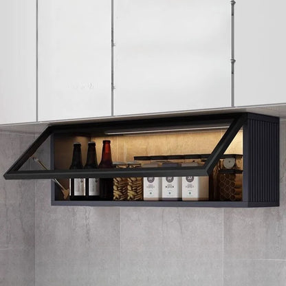 Kitchen Accessories Organizer Wall Mounted Kitchen Racks Modern Floating Cupboards Storage Organizers Suspended Storage Shelf