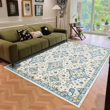 Bohemian-Style Outdoor Carpet for Anti-Mold Moisture-Proof and Dirt-Proof Summer Terrace Camping Mats Home Decoration Rugs