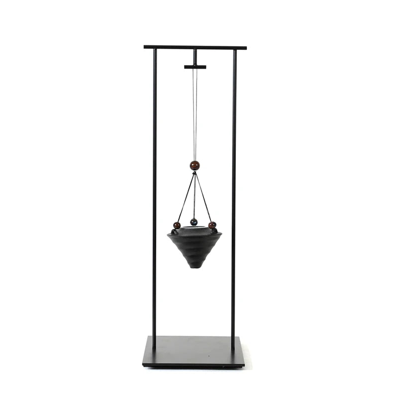 Aromatherapy Furnishings Indoor Living Room Zen Porcelain Backflow Incense Burner Wine Cabinet Decoration Model Room Soft