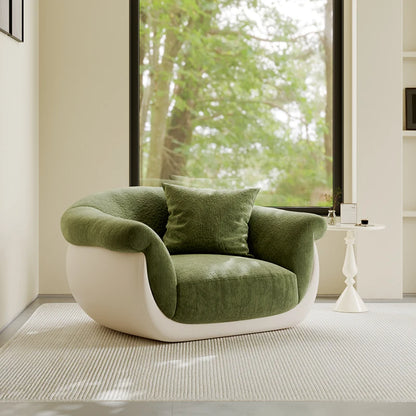 Single Lazy Sofa Living Room Minimalist Comfortable Modern Pink Sofa Small Fabric Divano Soggiorno Di Lusso House Accessories