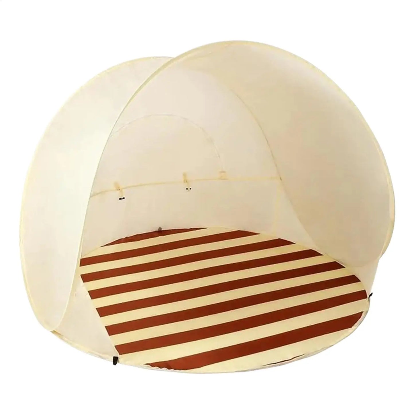 Outdoor Portable Camping  One Click Open 3-4 People Tent Large Space Sunshade Beach Sun Shelter Tent Garden Beach Tent Reusable