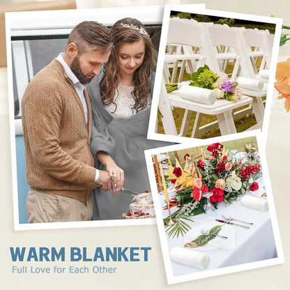 4-8PCS Fleece Throw Blankets 60 x 50 in Gray Wedding Blankets for Guests Bulk Cheap Blankets Bulk Blankets for Homeless Donate