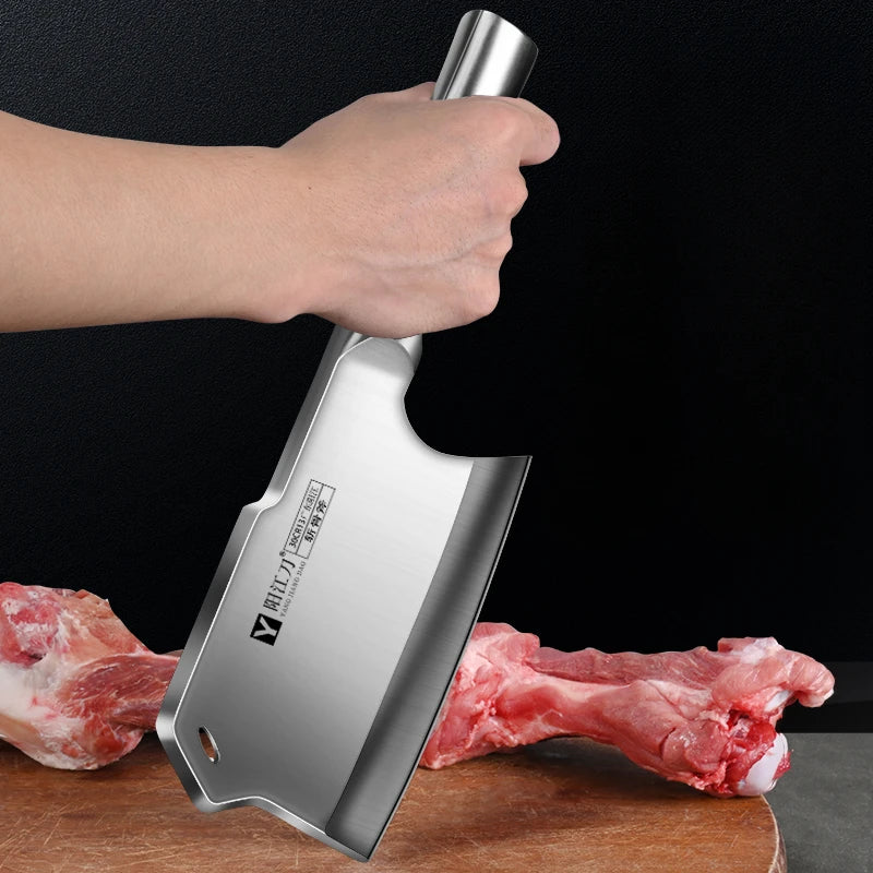 XTL Kitchen bone chopping knife, bone chopping knife, stainless steel cutting tool, thickened and weighted