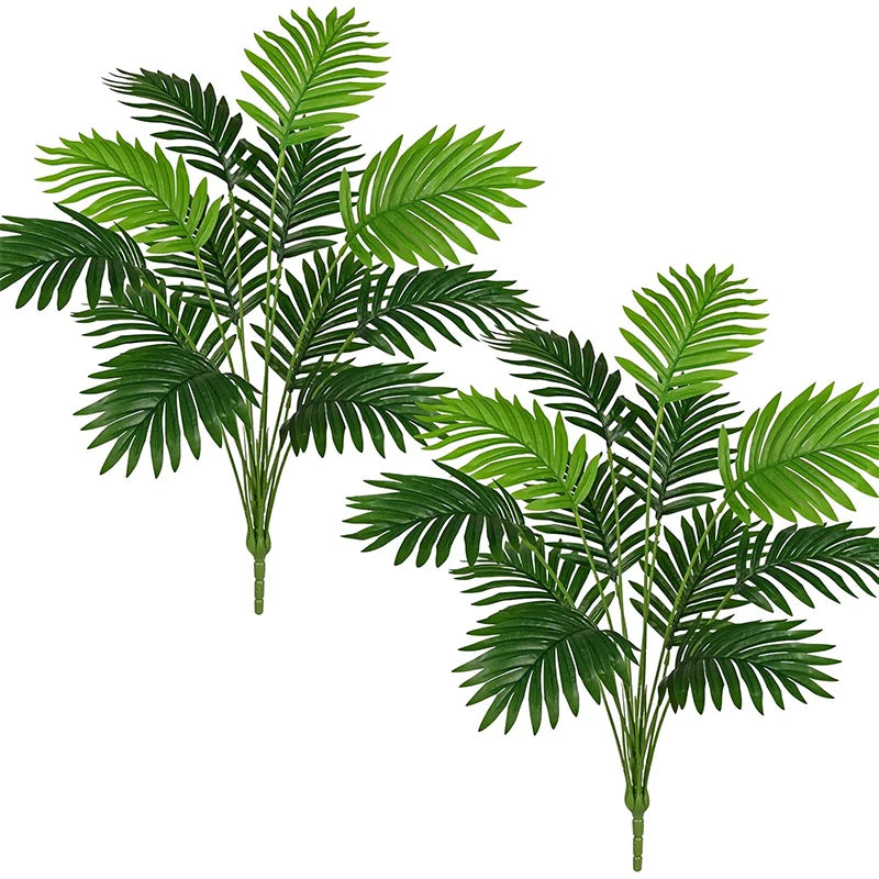 1Pcs Palm Trees Plants Artificial Branch 61CM Fake Plant Bunch for Home Room Indoor Decor Garden Outdoor Decoration Potted Plant