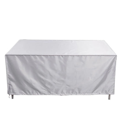 Square Fire Pit Cover Brazier Cover for Propane Brazier 210D Waterproof Dust Cover 54x54x89cm
