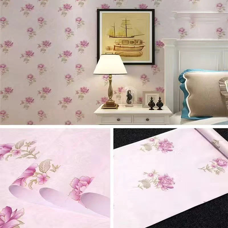 45CM self-adhesive wallpaper DIY grid background wall self-adhesive retro style home decor bedroom living room background wall