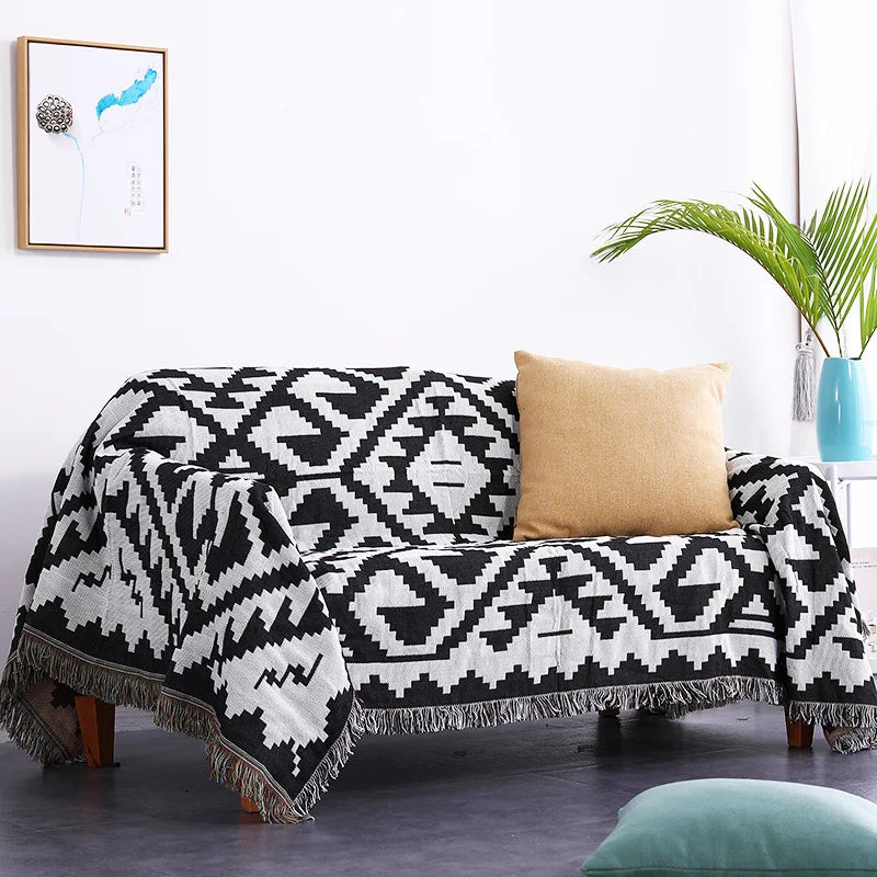 Bohemian Plaid cotton Blanket for Sofa bed Decoration Blankets Camping Picnic Blanket Sofa cover throw Blanket bedspread Decor