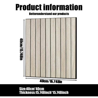 40cm X40cm Grid Wallpaper Waterproof and Moisture-Proof Self-Adhesive Wallpaper Living Room Bedroom Wall Decoration Wall Sticker