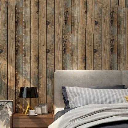 Furniture Decor PVC Kitchen Decor Home Improvement for Restaurant Wall Decor Wood Grain Wallpaper Wall Covering Wallpapers