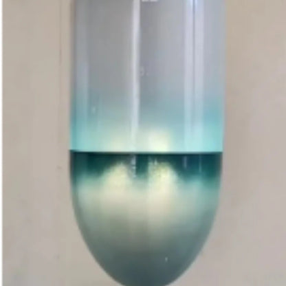 Simple Lake Blue Gradient Glass Pendant Lamp Designer Model Room Bedroom Restaurant Bar LED Chandelier Home Decor Light