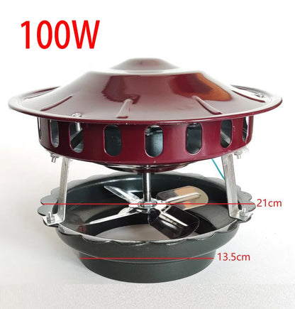 1PCS Induced Draft Fan Pure Copper Motor Civilian Chimney Smoking Machine Rural Fire Pit Boiler Exhaust Fan Smoke Prevention