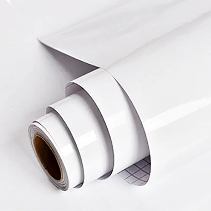 PVC Self Adhesive Wallpapers Renovation for Bathroom Kitchen Cabinet DIY Vinyl Contact Paper Waterproof Home Decor Sticky Paper