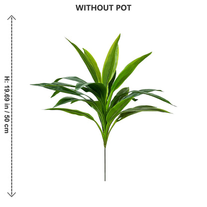 50-225CM Artificial Green Dracaena Plant Tree Indoor Outdoor Ornament Fake Plant for Home Garden Room Wedding Decor Halloween