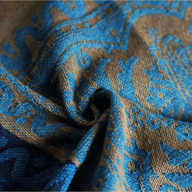 Thread Blanket with Tassel Solid Retro Nordic for Bed Sofa Air Conditioning Blanket Travel Breathable Chic Knit Throw Blanket